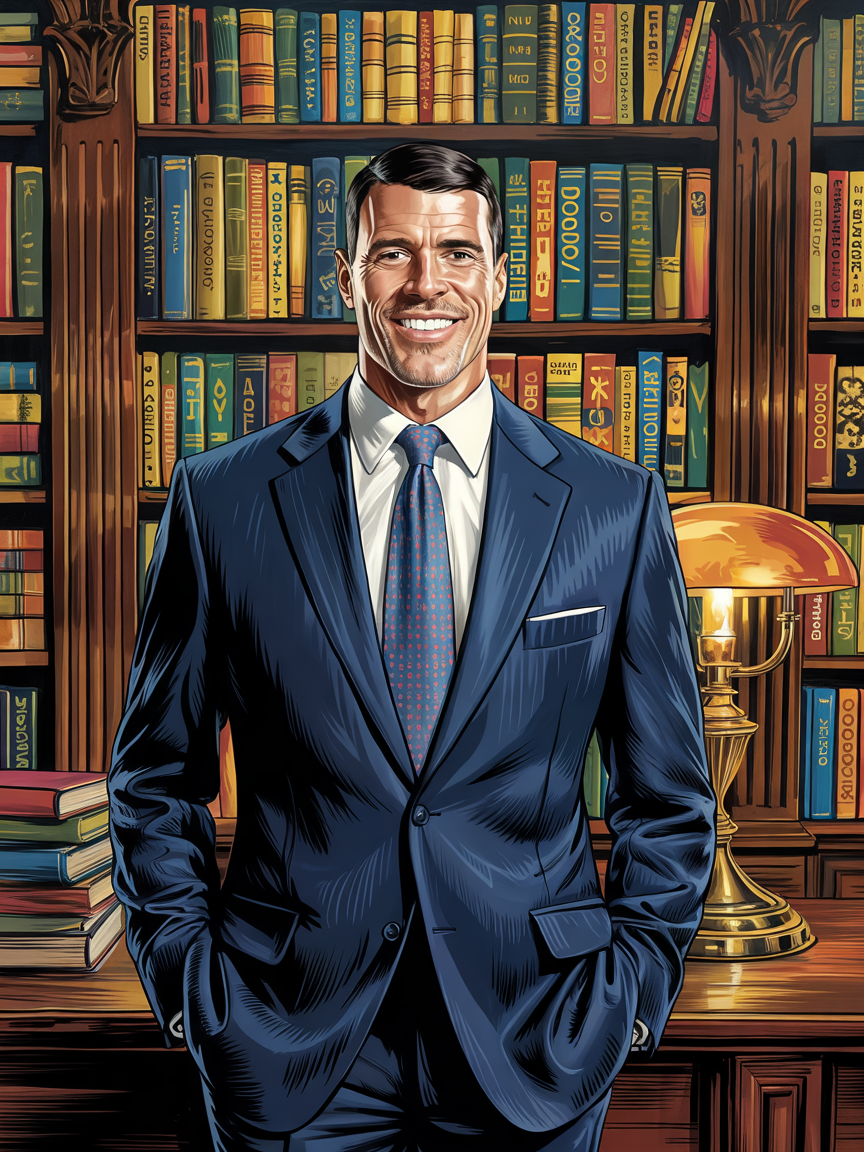 "Başarılı insanlar, zorlukları büyüme fırsatına çevirir." - Tony Robbins