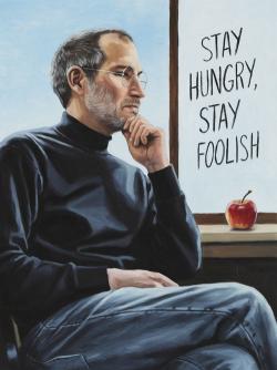 "Aç kal, budala kal" - Steve Jobs