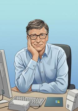 "Başarı, kötü bir ö­ğretmendir. Akıllı insanları, asla kaybetmeyeceklerine inandırır." - Bill Gates