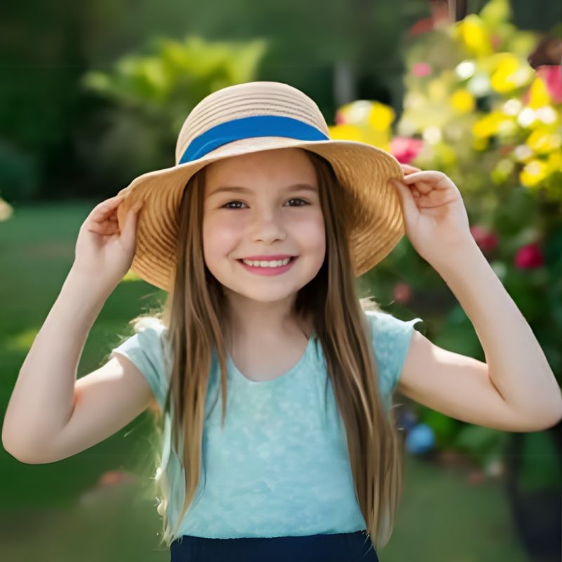 girl with hat girl with hat