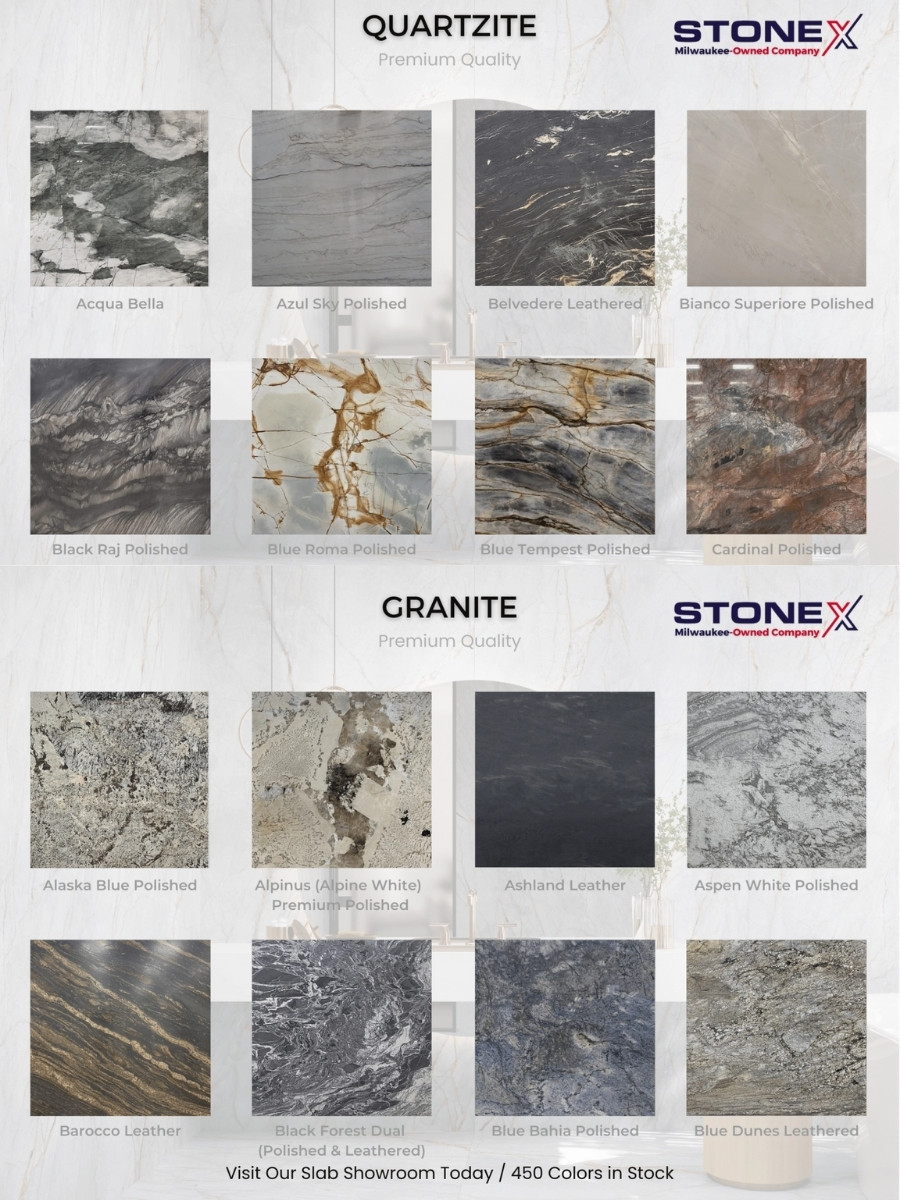 stonex quartzite granite products